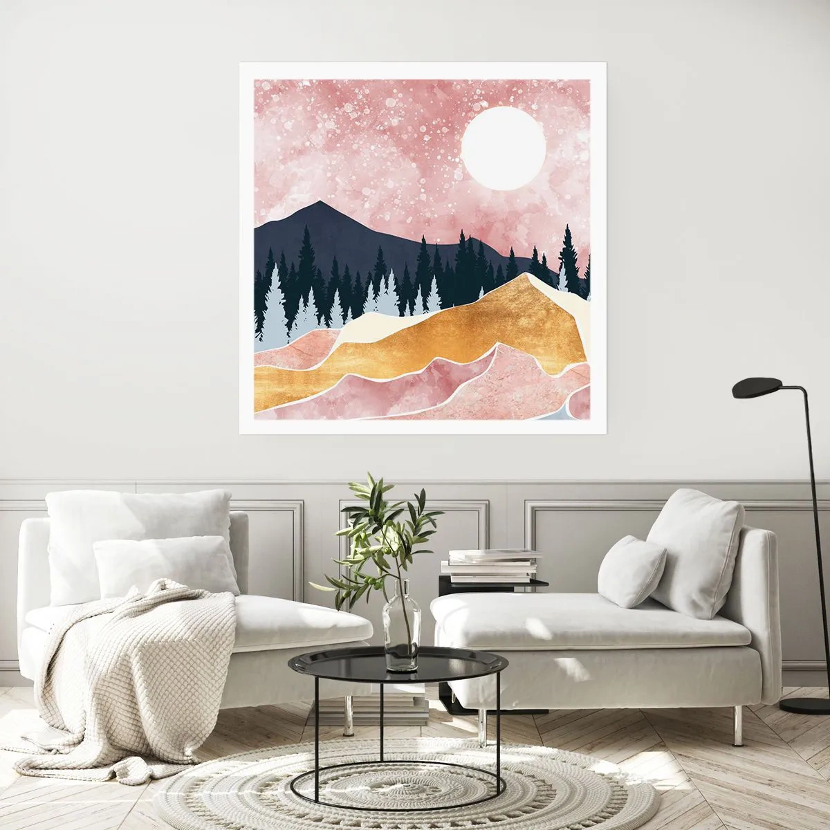 Poster - Nachtwache - 60x60 cm