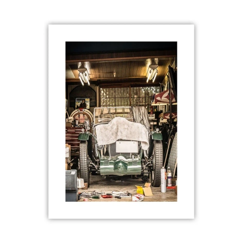 Poster - Zurück in die Vergangenheit - 30x40 cm