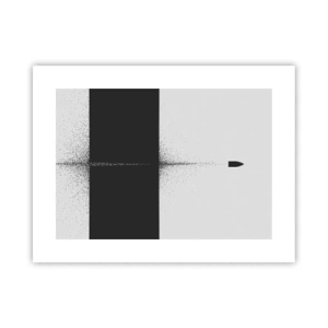 Poster - Direkt zum Ziel - 40x30 cm