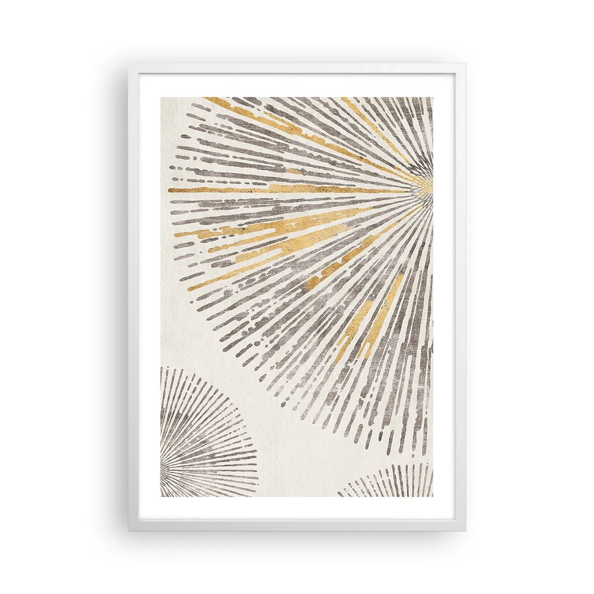 Poster in einem weißen Rahmen - Schönheit des Strahls - 50x70 cm