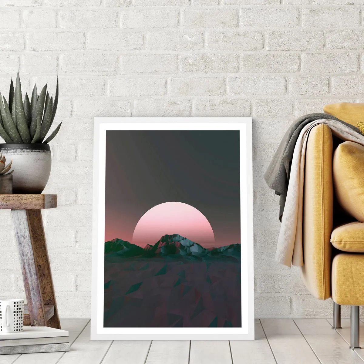 Poster in einem weißen Rahmen - In einer Nachbargalaxie - 50x70 cm