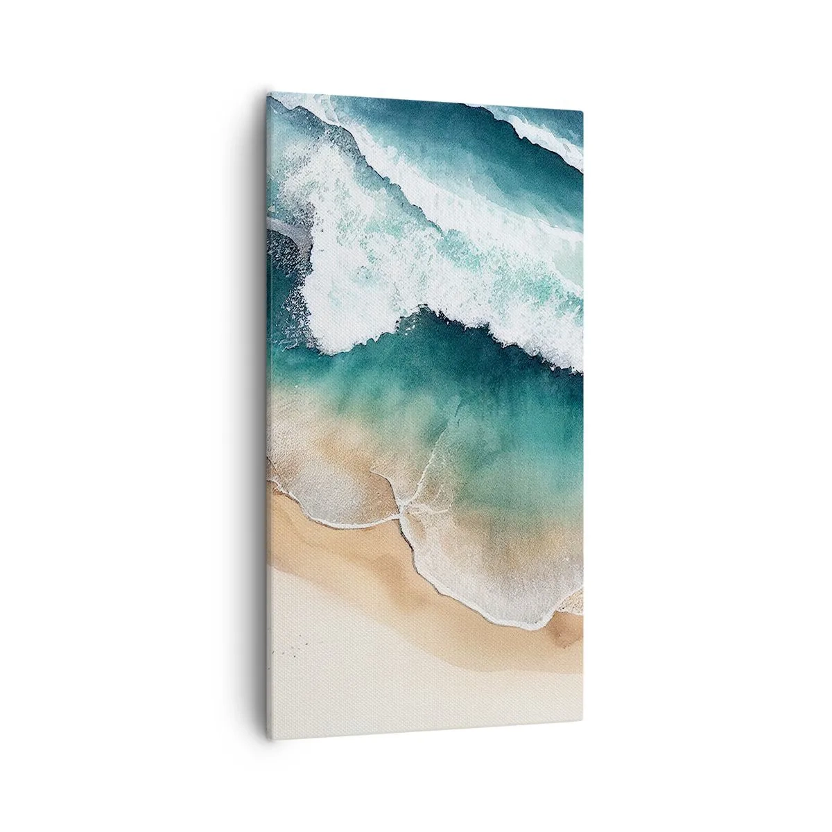 Bild auf Leinwand - Leinwandbild - Das ewige Treffen - 55x100 cm