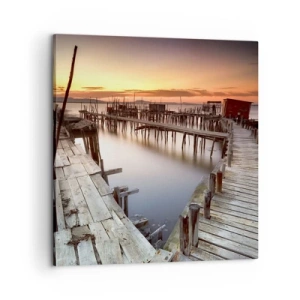 Bild auf Leinwand - Leinwandbild - Authentisch, keine Touristenattrappe - 60x60 cm