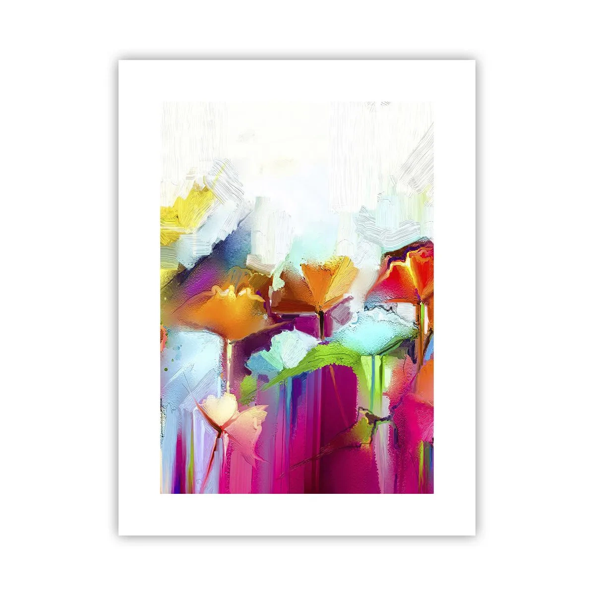 Poster - Der Regenbogen ist aufgeblüht - 30x40 cm