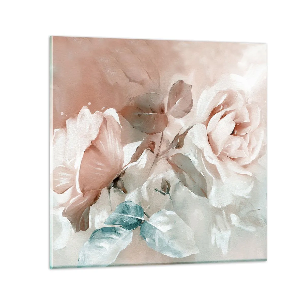 Glasbild - Bild auf glas - Geist der Romantik - 70x70 cm