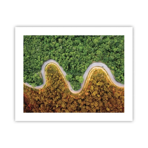 Poster - Grenzen und Durchbrüche - 50x40 cm