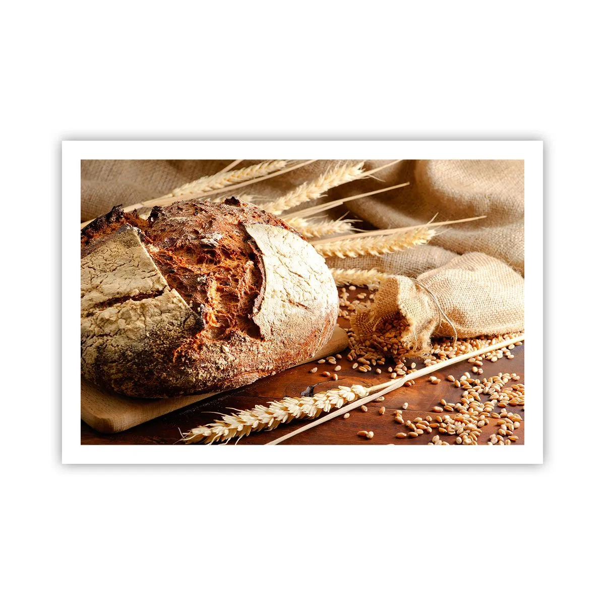 Poster - Appetitanregend, duftend, knackig - 91x61 cm