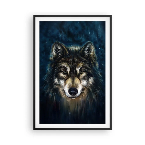 Poster in einem schwarzem Rahmen - Alpha? Und Omega - 61x91 cm