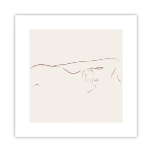 Poster - Die Form des Verlangens - 30x30 cm