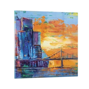 Glasbild - Bild auf glas - Kultur und Natur - 40x40 cm