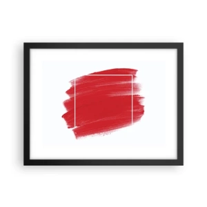 Poster in einem schwarzem Rahmen - Aus dem Rahmen - 40x30 cm