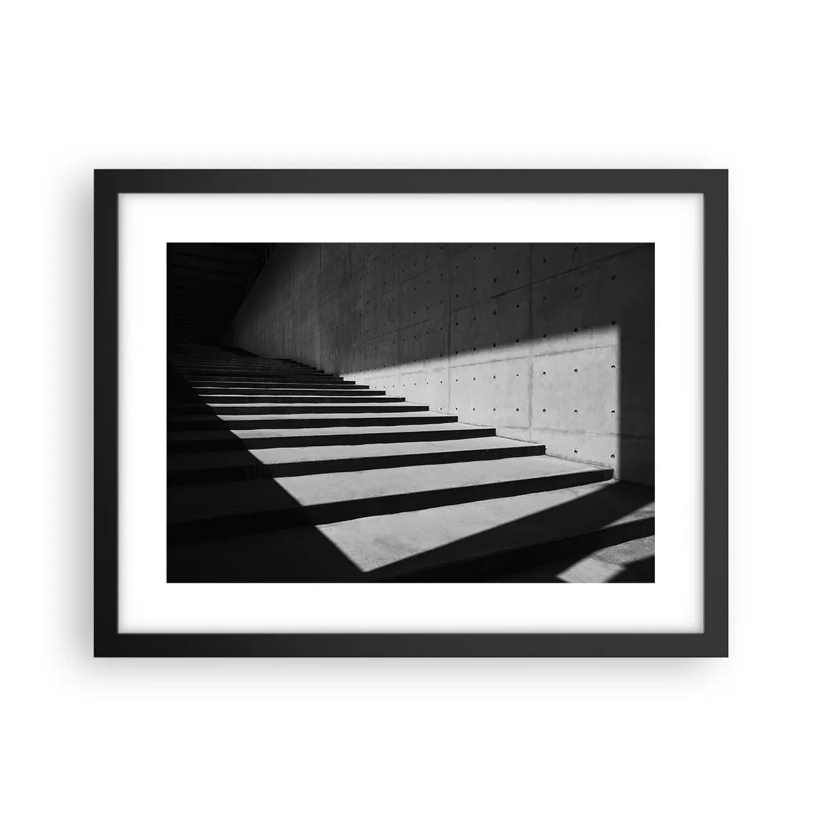 Poster in einem schwarzem Rahmen - Rohe Schönheit des Modernismus - 40x30 cm