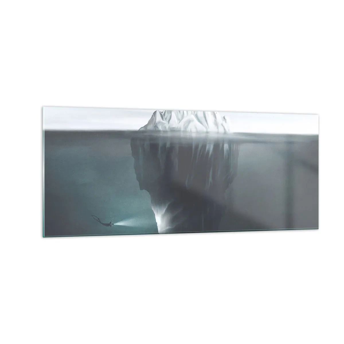 Glasbild - Bild auf glas - Unterwassergeheimnis - 100x40 cm