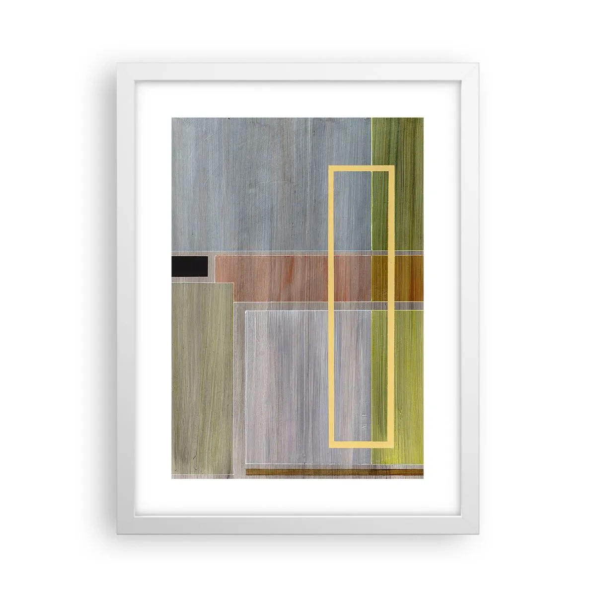 Poster in einem weißen Rahmen - Einfach und ruhig - 30x40 cm