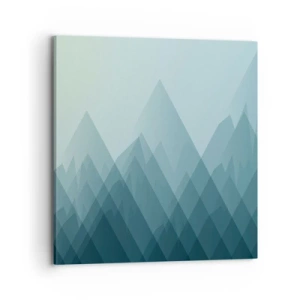 Bild auf Leinwand - Leinwandbild - Groß größer am größten - 70x70 cm