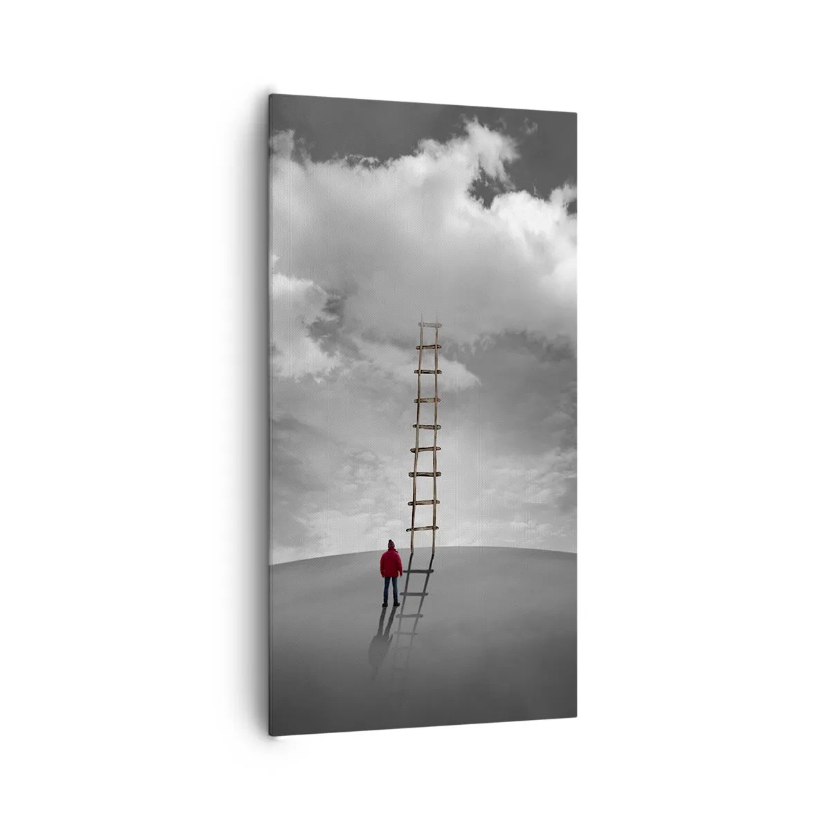 Bild auf Leinwand - Leinwandbild - Alles ist möglich - 65x120 cm