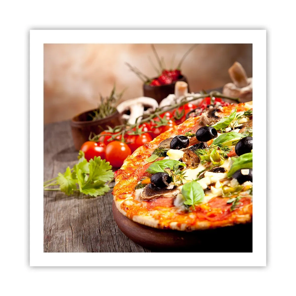 Poster - Aus den tellurischen Zutaten - 60x60 cm