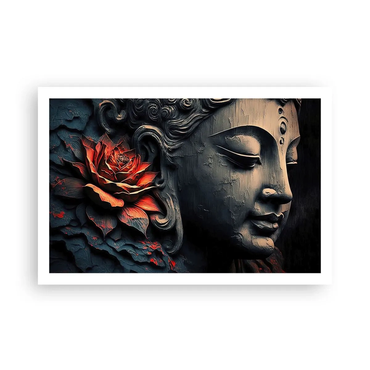 Poster - Im Einklang mit der Welt - 91x61 cm