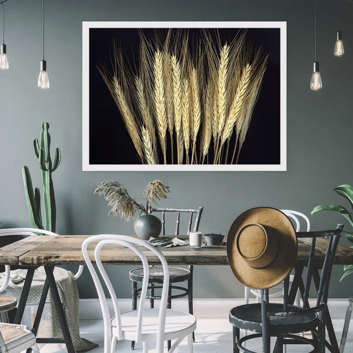 Poster - Rustikale Magie - 91x61 cm