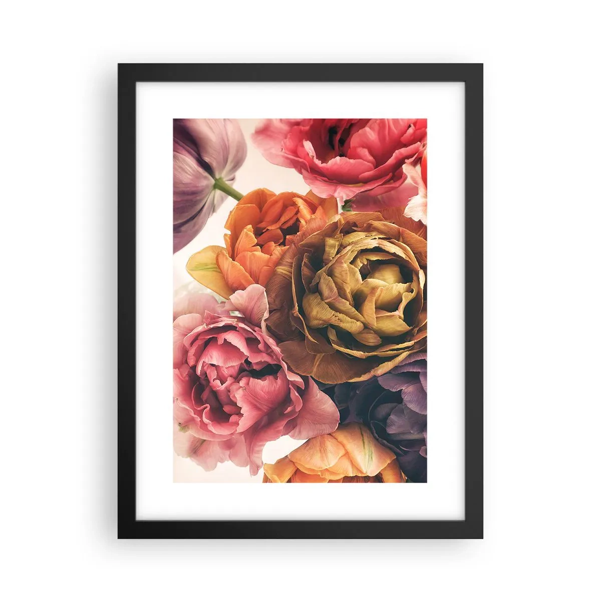 Poster in einem schwarzem Rahmen - Eine Feier des Lebens - 30x40 cm