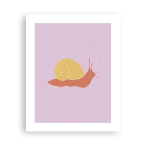 Poster - Es gibt keine Eile - 40x50 cm