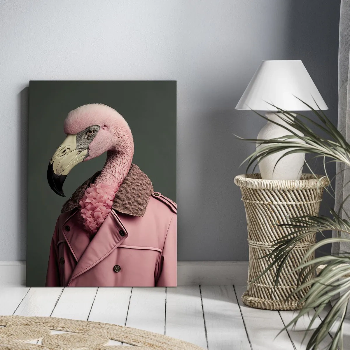 Bild auf Leinwand - Leinwandbild - Echte Eleganz - 45x80 cm