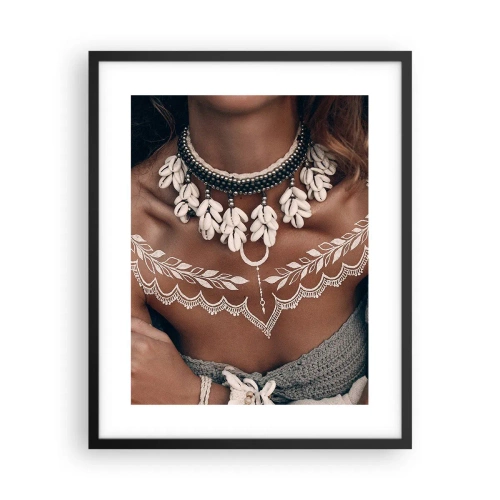 Poster in einem schwarzem Rahmen - Talismane, Rituale der Weiblichkeit - 40x50 cm