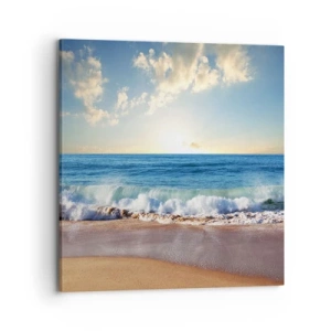 Bild auf Leinwand - Leinwandbild - Bewegung und Stille zugleich - 70x70 cm