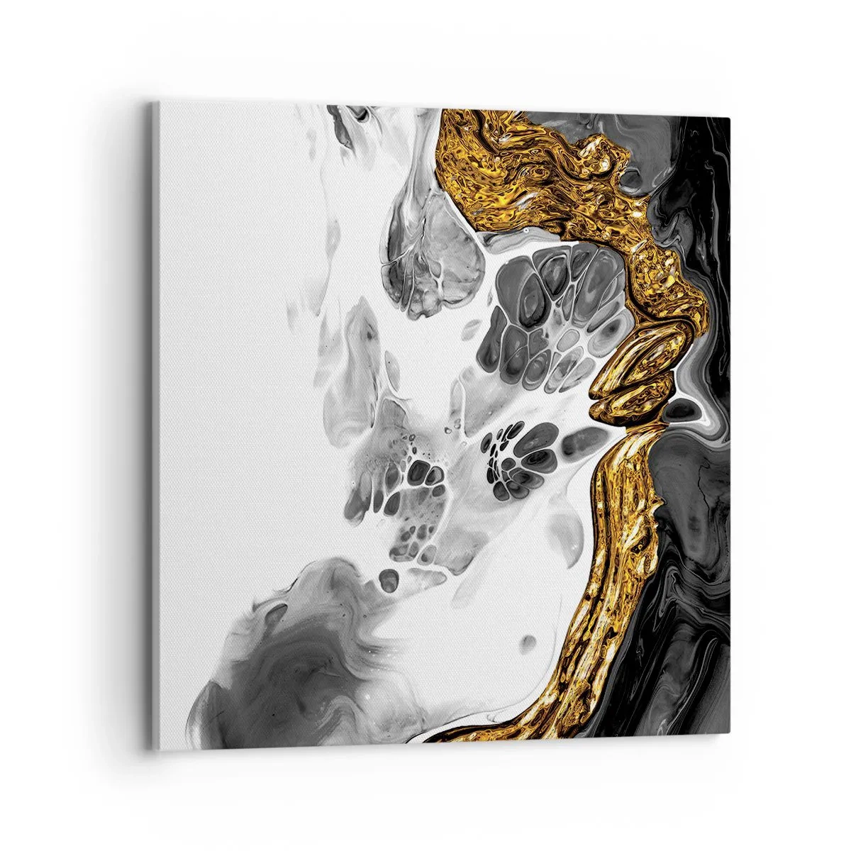 Bild auf Leinwand - Leinwandbild - Organische Komposition - 70x70 cm