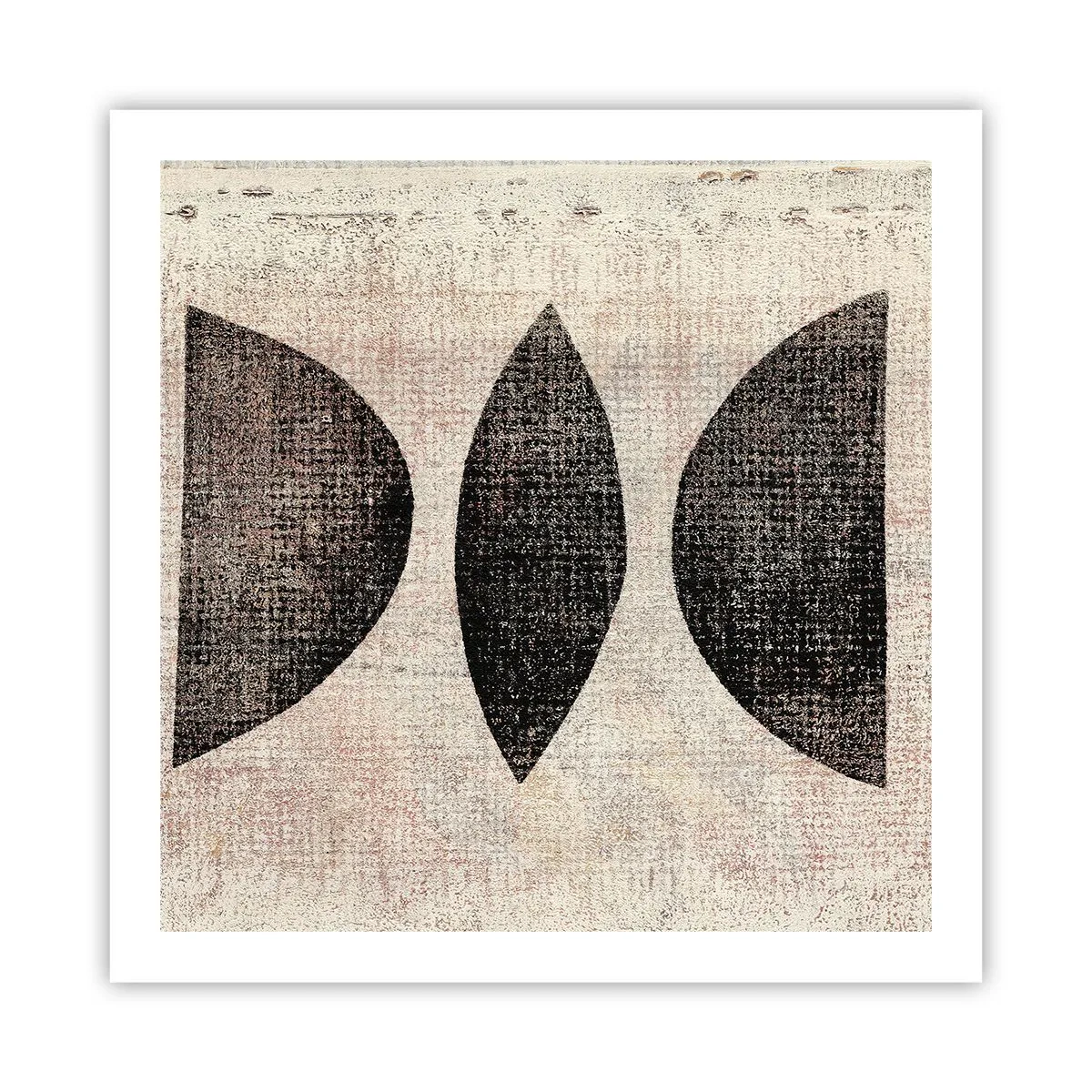 Poster - Ethnische Abstraktion - 60x60 cm