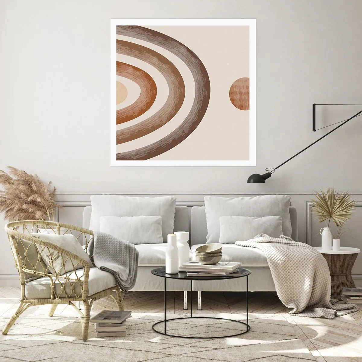 Poster - In einer weit entfernten Galaxie - 50x50 cm