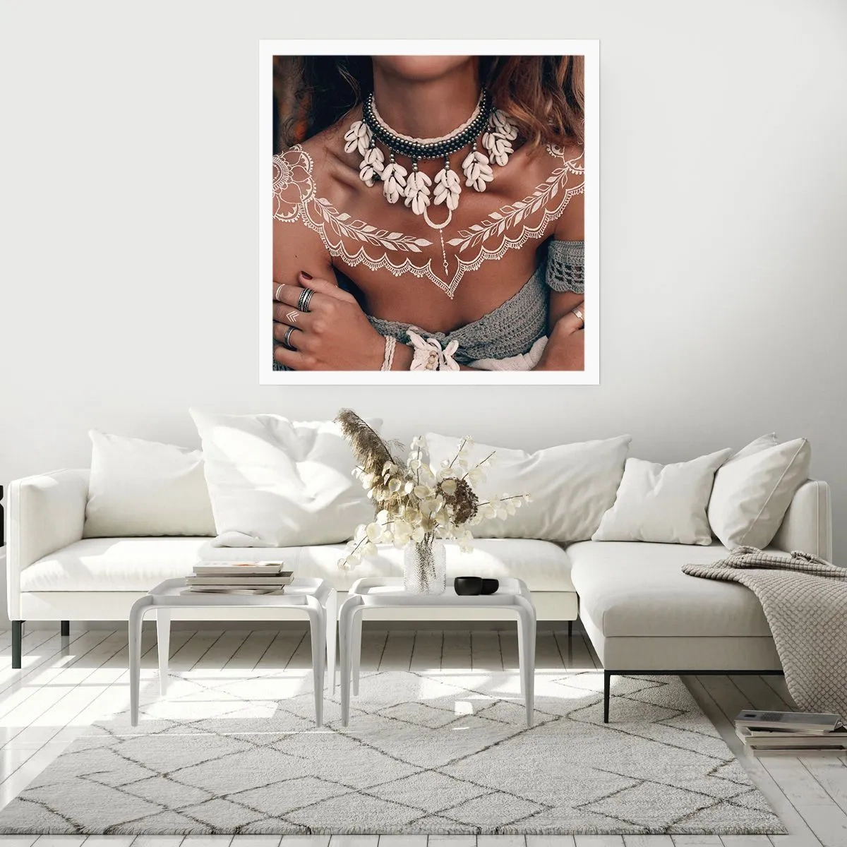 Poster - Talismane, Rituale der Weiblichkeit - 40x40 cm