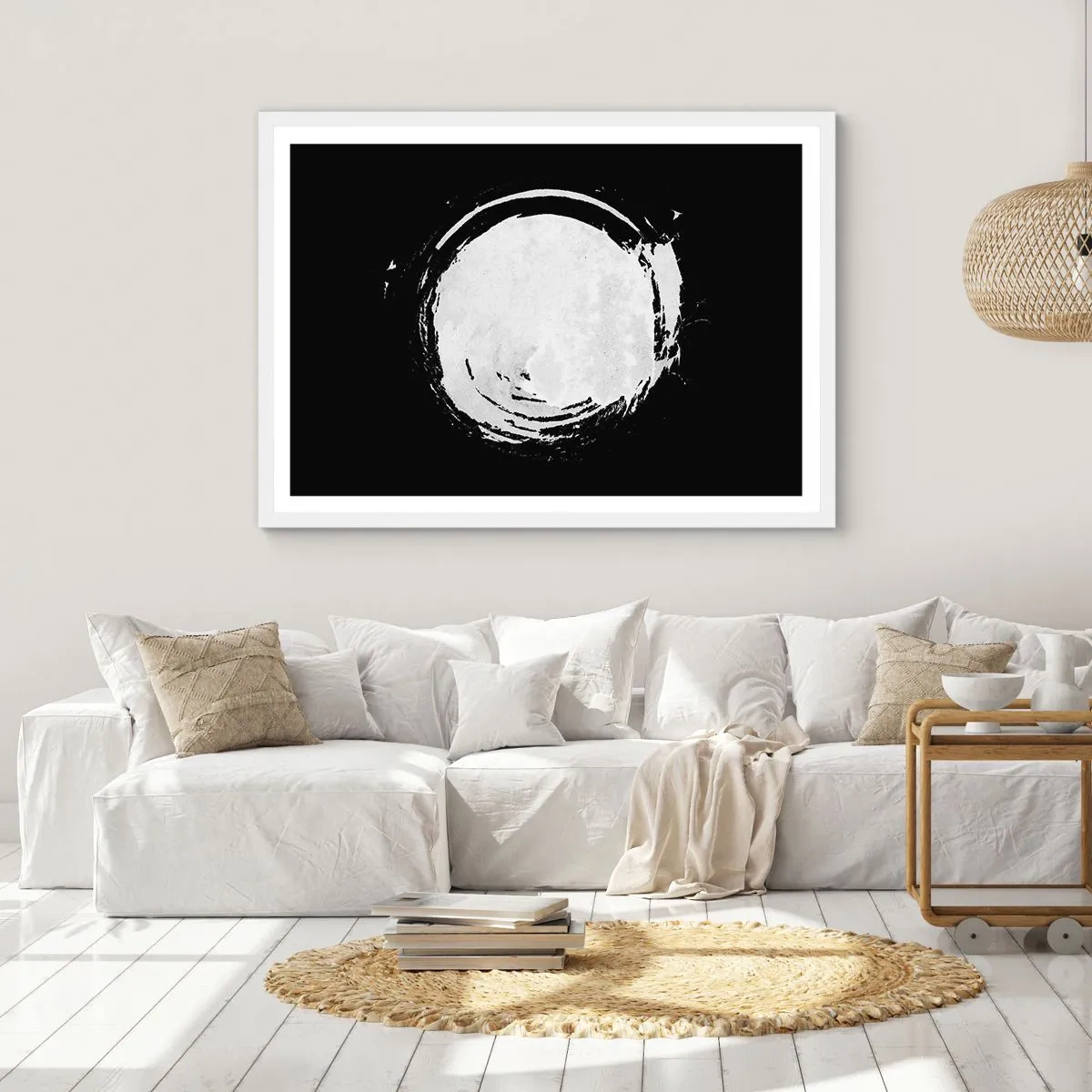 Poster in einem weißen Rahmen - Gute Möglichkeit - 70x50 cm