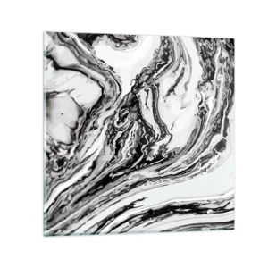 Glasbild - Bild auf glas - Am Anfang war Chaos - 40x40 cm