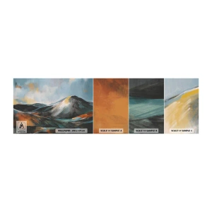 Fototapetenmuster Standard Eco - Roh und schön - Stück, Berge, Landschaft - 100x30 cm