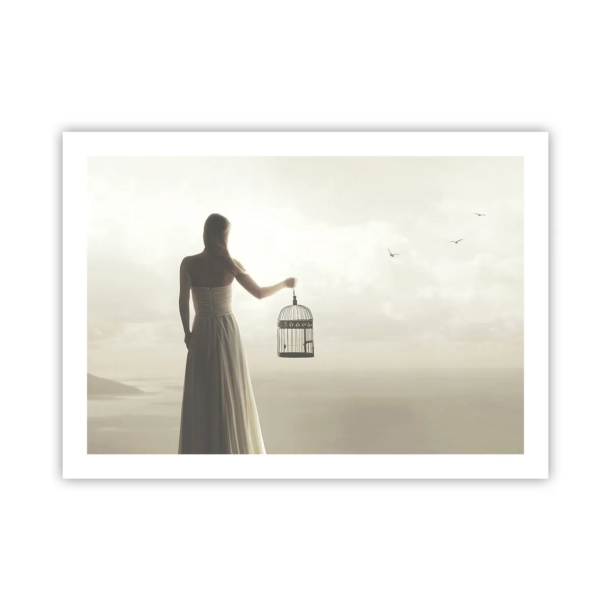 Poster - Sei frei - 70x50 cm