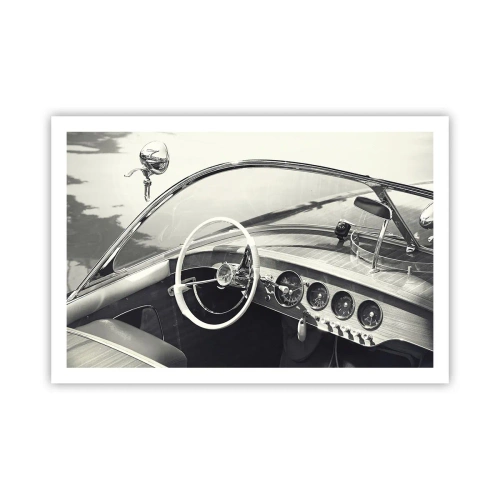 Poster - Wetter für die Reichen - 91x61 cm