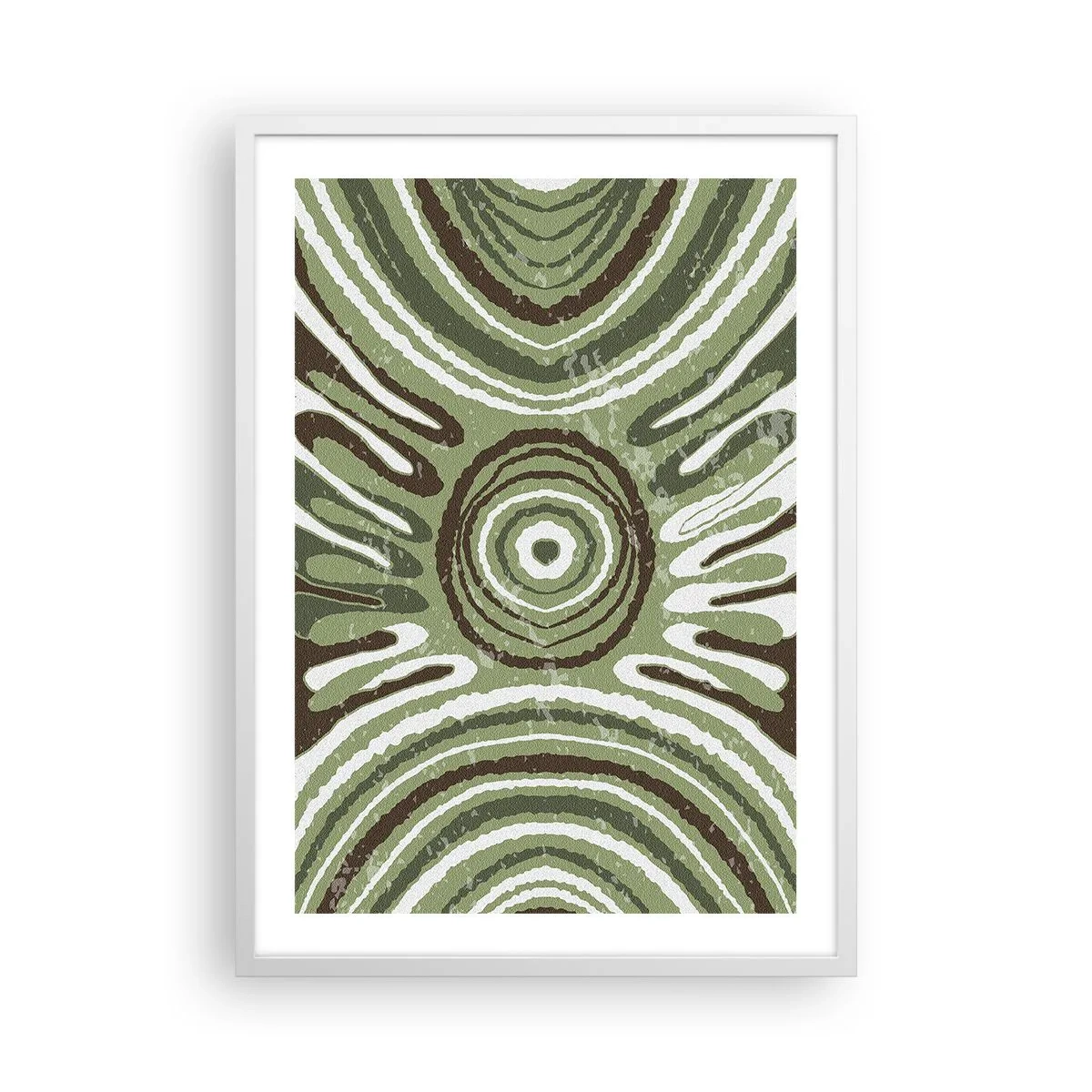 Poster in einem weißen Rahmen - Explosion von Emotionen - 50x70 cm