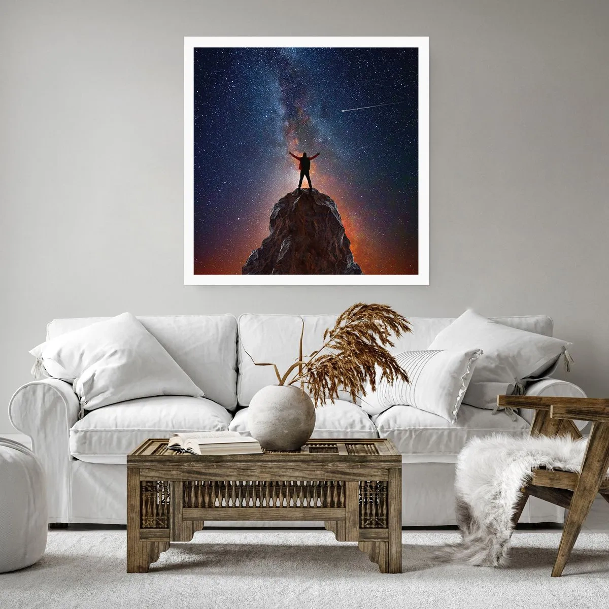 Poster - Die Macht ist mit mir! - 50x50 cm