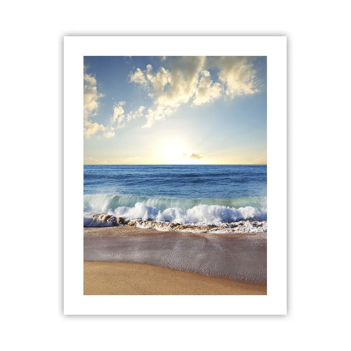 Poster - Bewegung und Stille zugleich - 40x50 cm