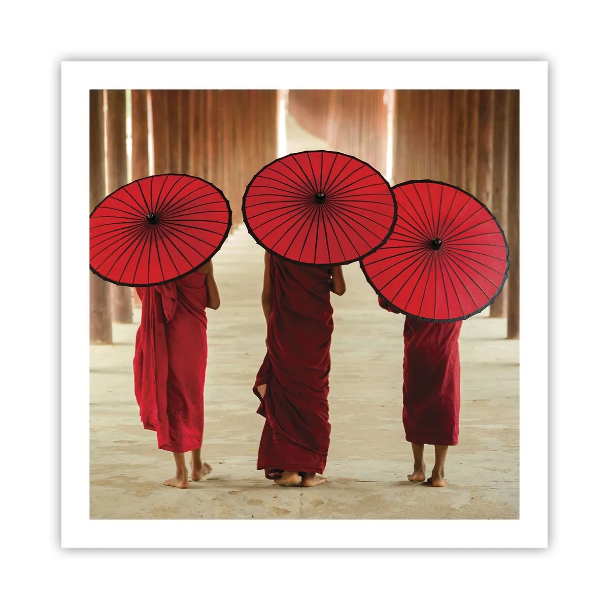 Poster - Auf dem Weg ins Reine Land - 60x60 cm