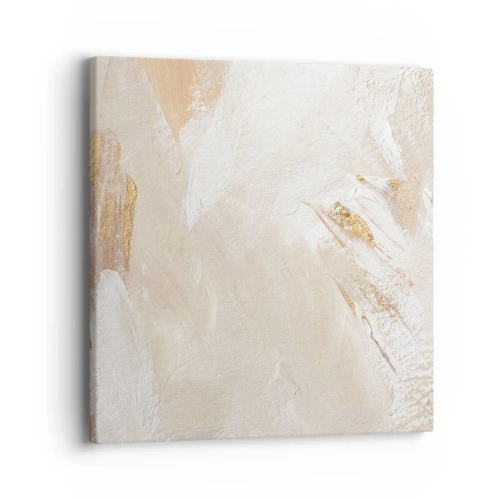 Bild auf Leinwand - Leinwandbild - Pastellkomposition - 40x40 cm