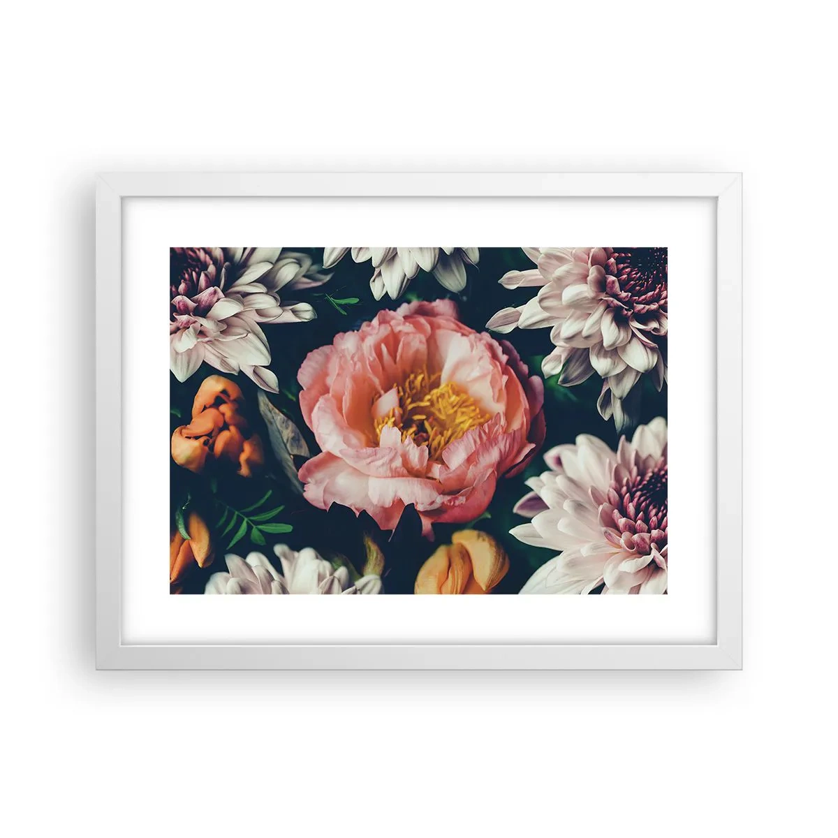 Poster in einem weißen Rahmen - Mit barocker Pracht - 40x30 cm