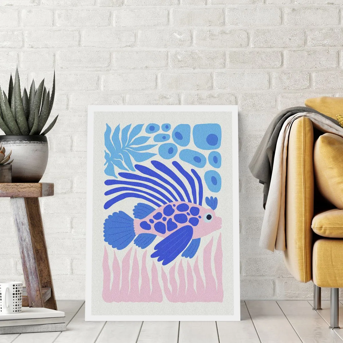 Poster - In seinem Fahrwasser - 40x50 cm