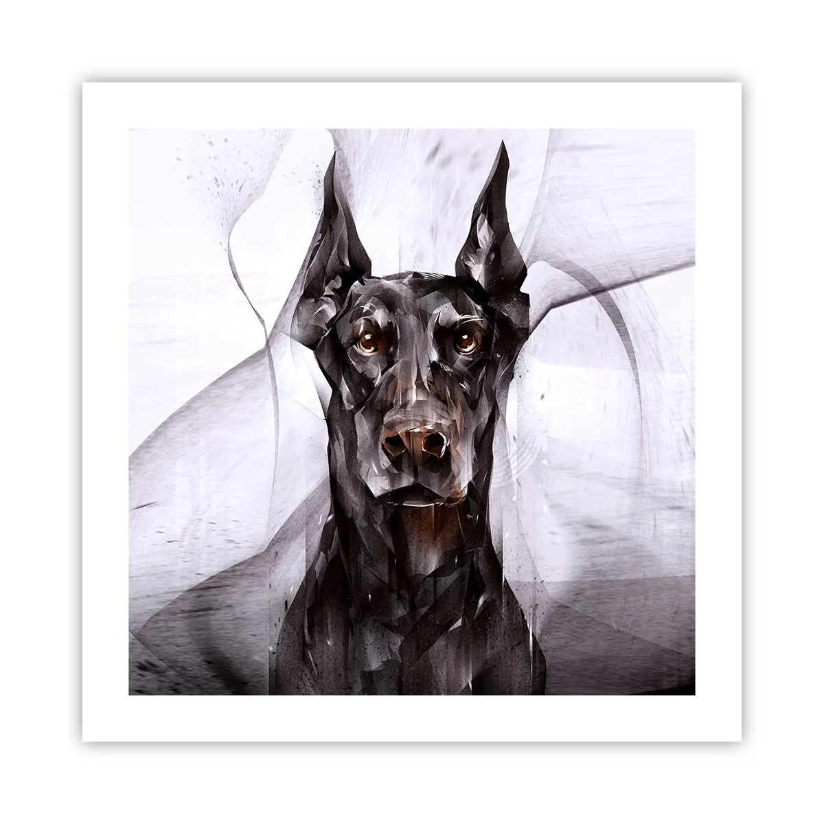 Poster - Edelgeboren - 50x50 cm