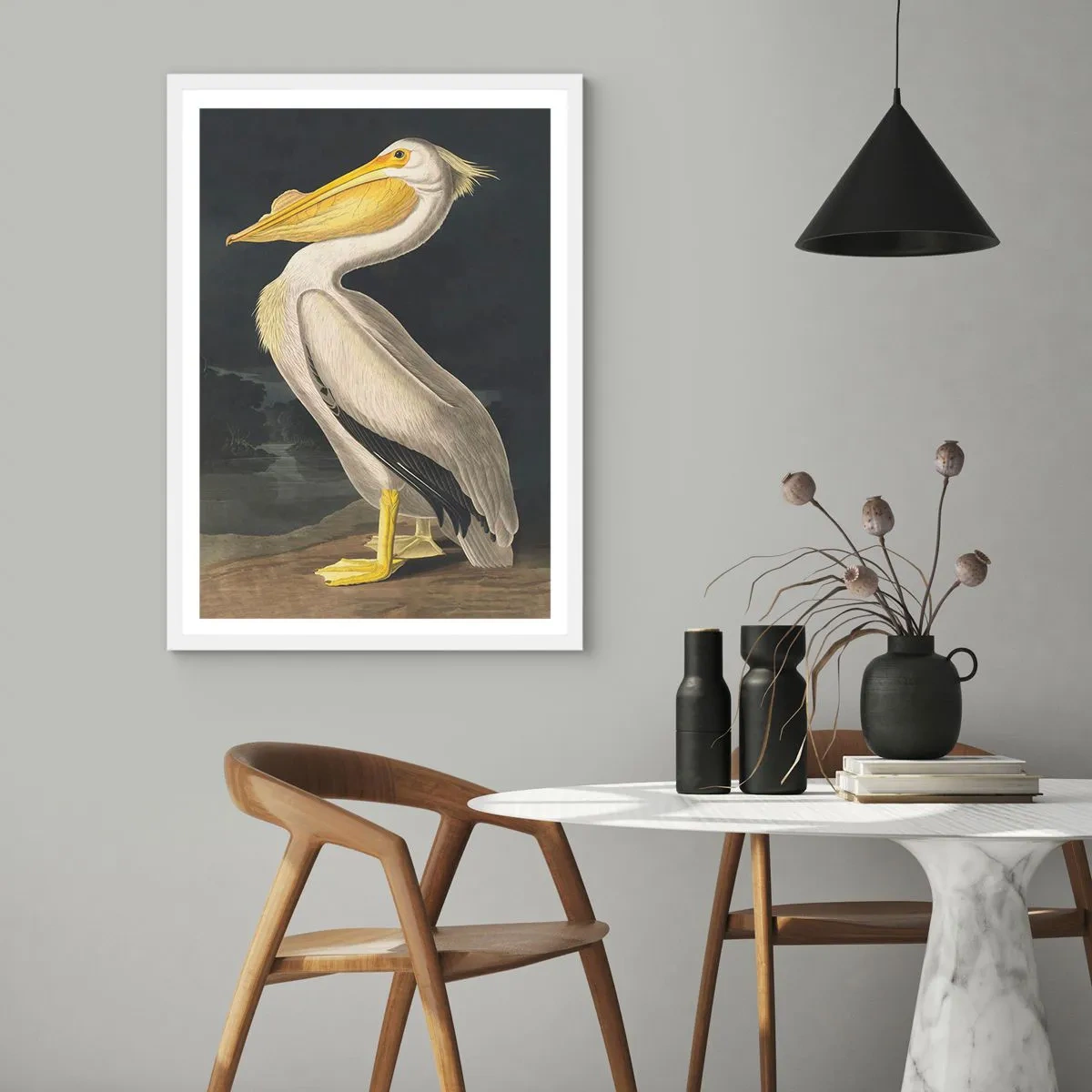 Poster in einem weißen Rahmen - Voller Stolz - 70x100 cm