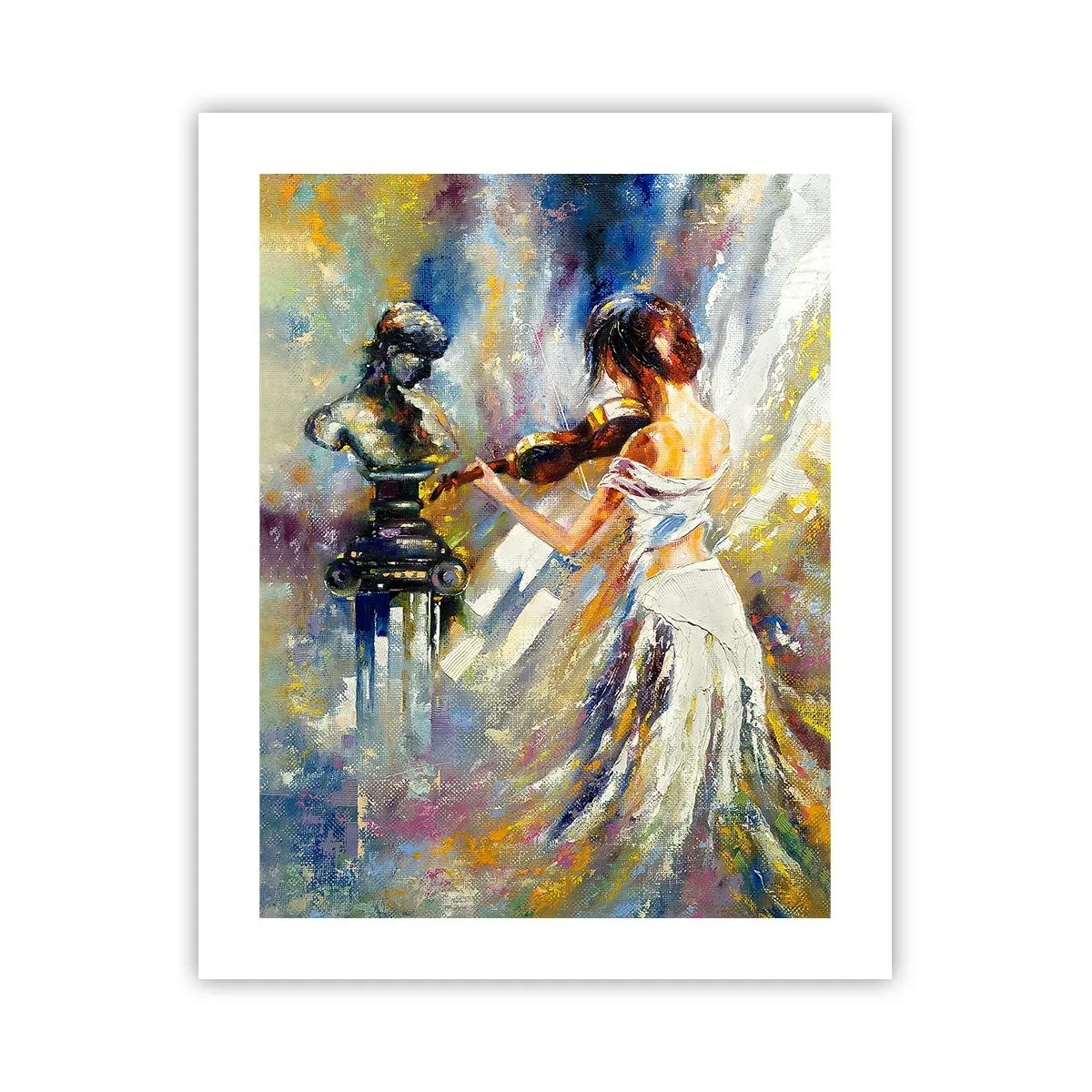 Poster - Mit Gefühl beleben - 40x50 cm