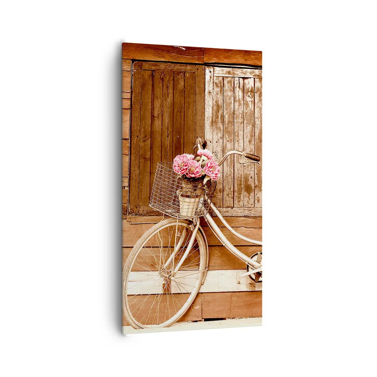 Bild auf Leinwand - Leinwandbild - Ich komme gleich wieder - 65x120 cm