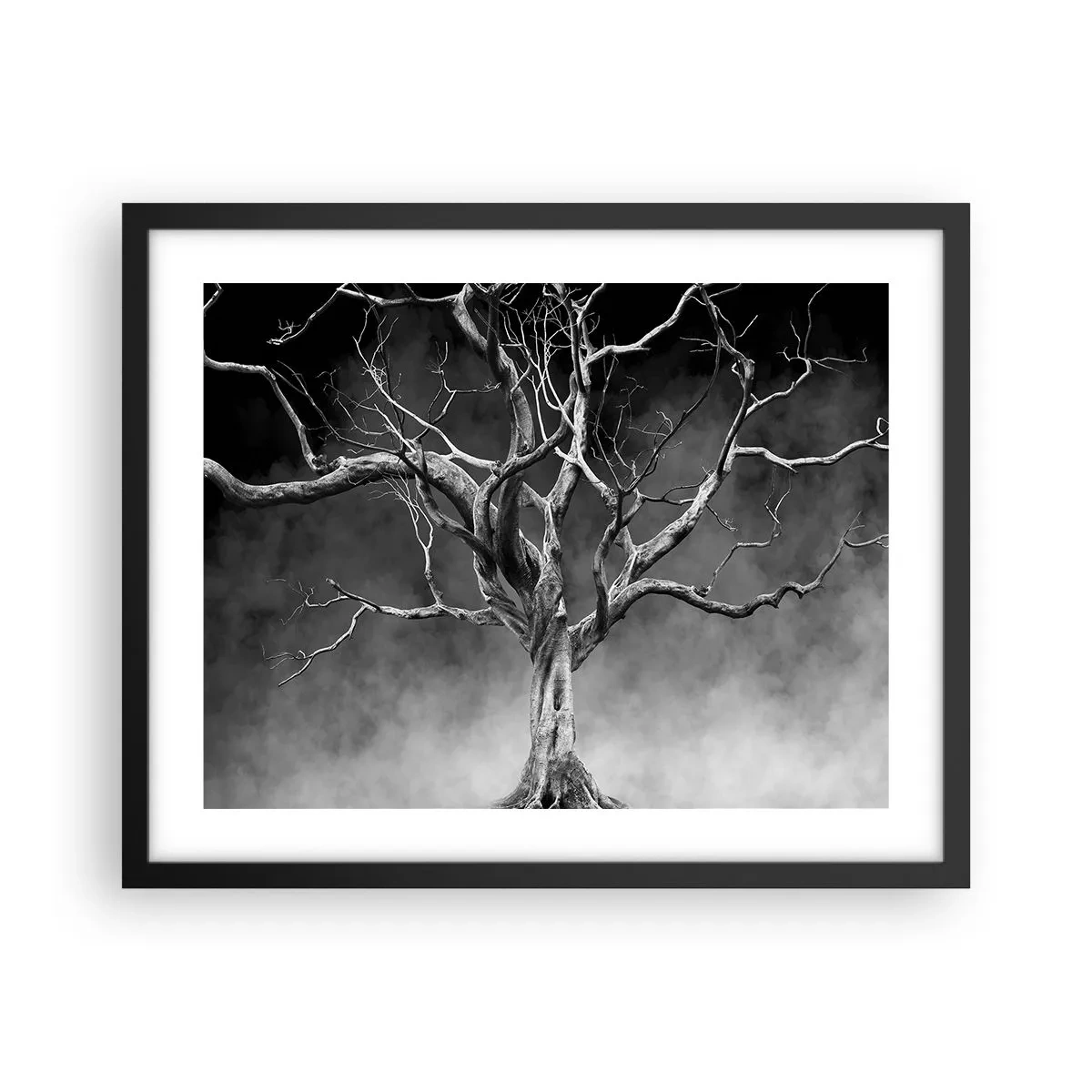 Poster in einem schwarzem Rahmen - Ursprünglich und heilig - 50x40 cm