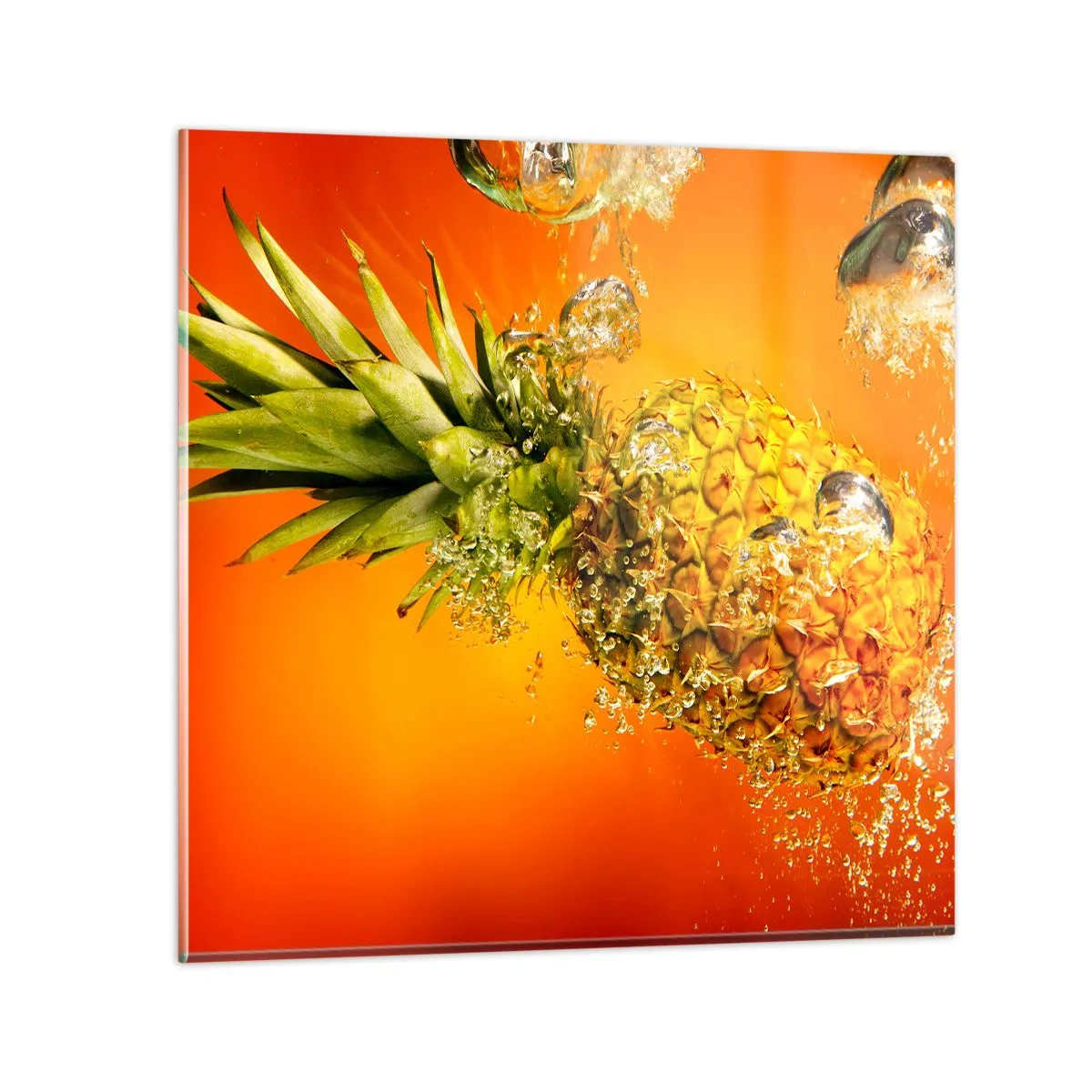 Glasbild - Bild auf glas - Tropisch saftige Frische - 30x30 cm